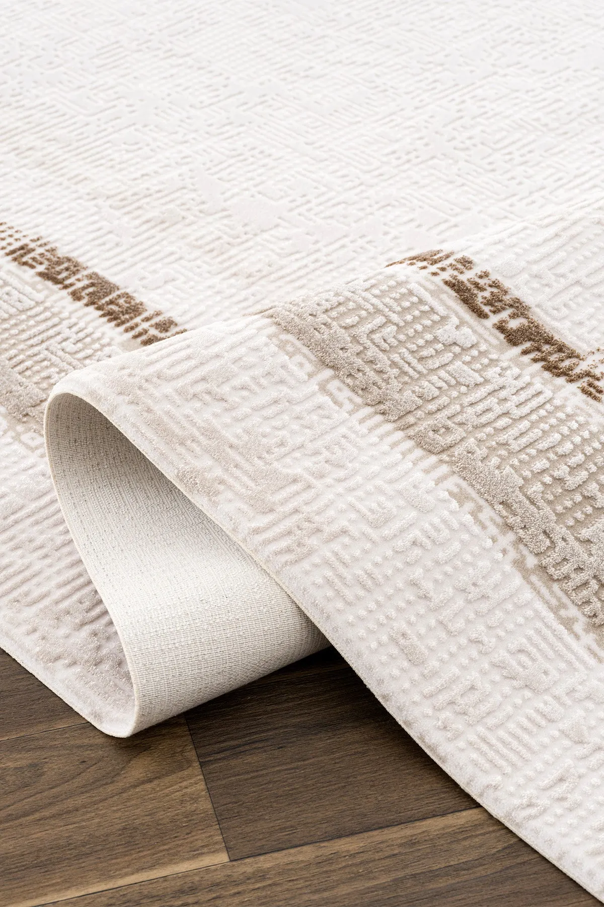 Koza Pearl Beige Terra Salon Rug