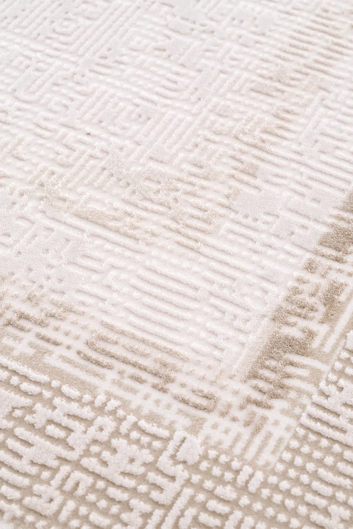 Tapis moderne à motifs géométriques
