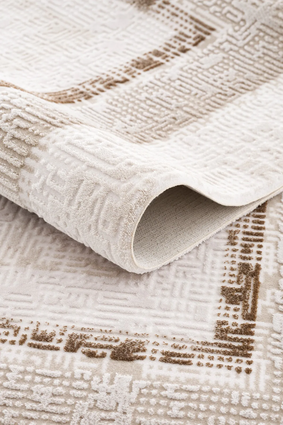 Koza Pearl Beige Terra Salon Rug