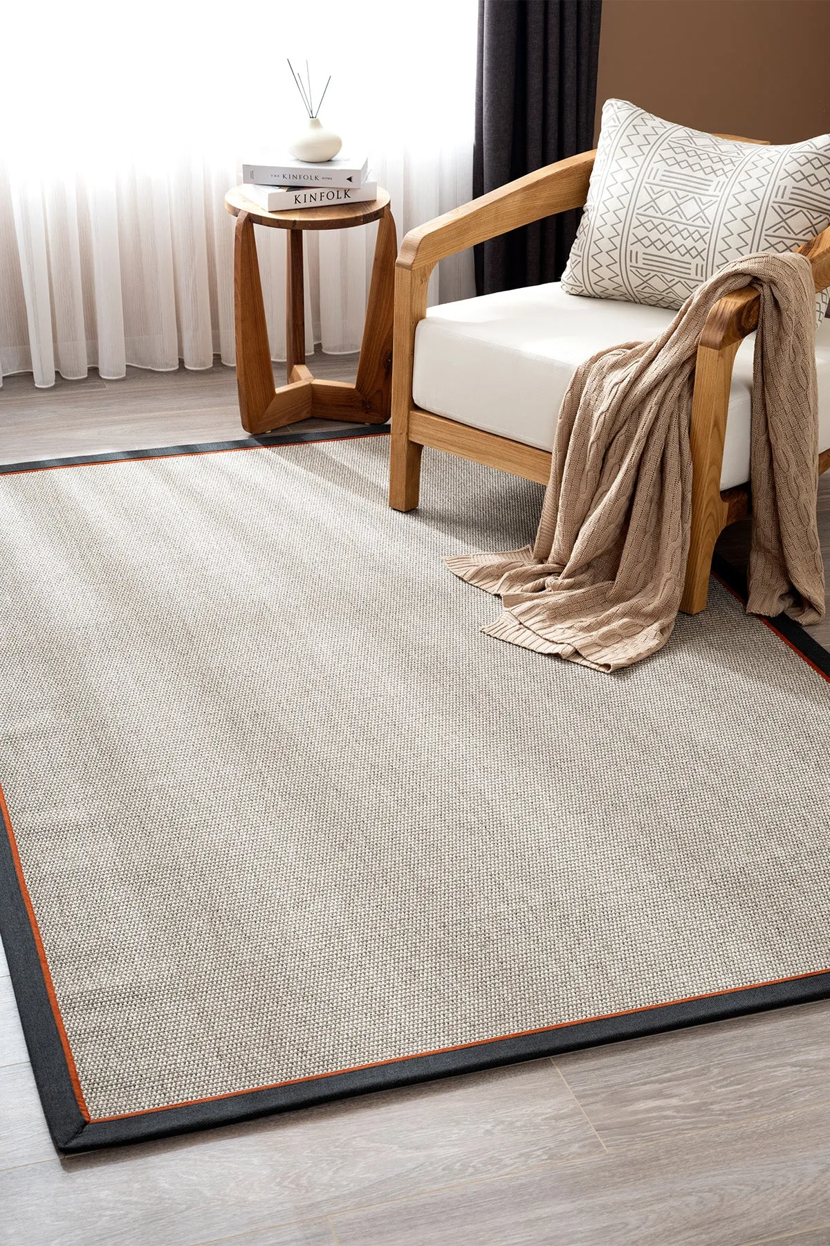 Sahara Border carpet for interior design