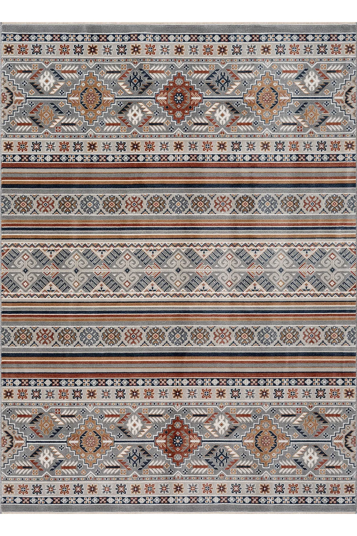 Koza Bohemian Grey Multi Carpet