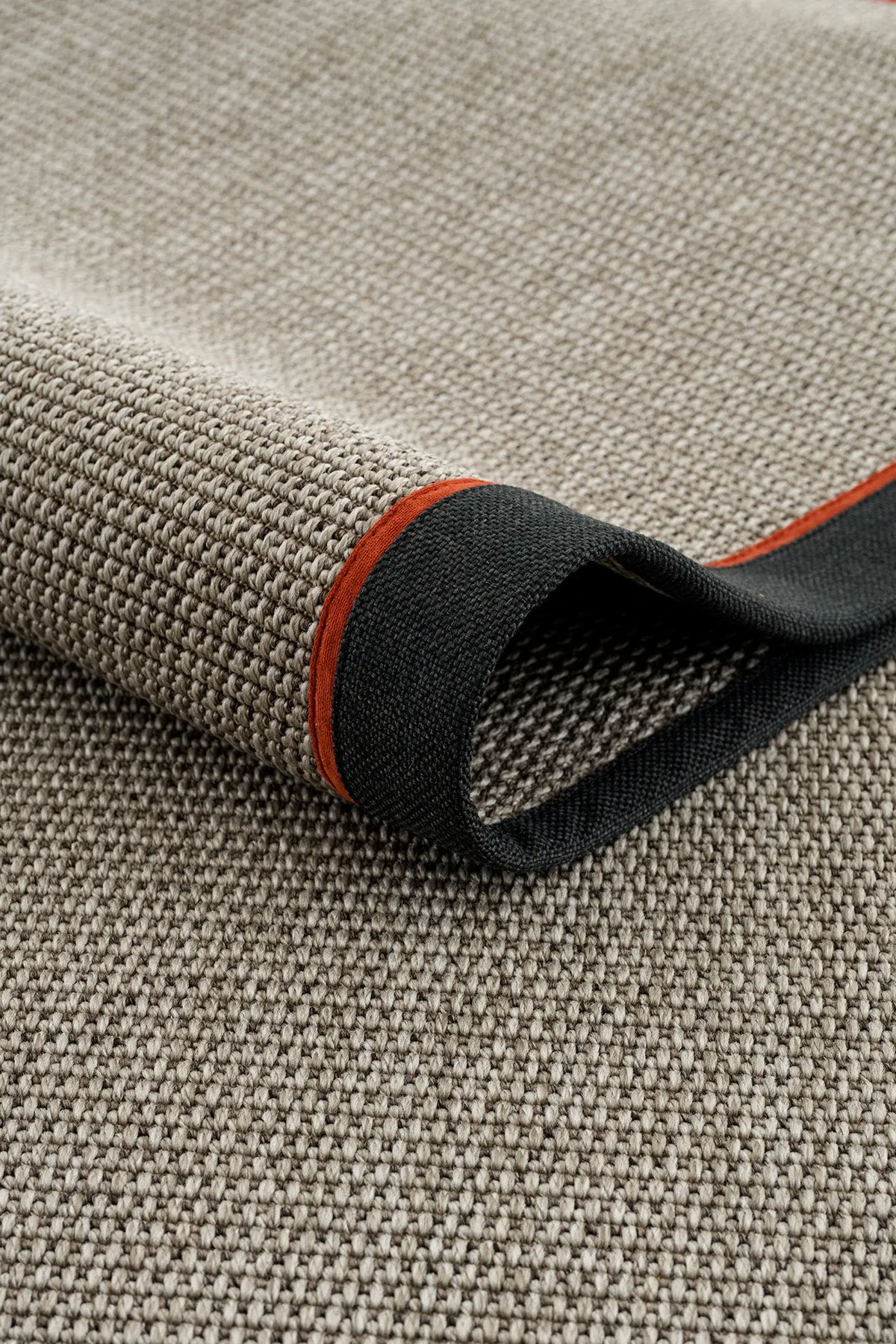 Koza Premium Sahara Border Natural-Border Mink Yellow Sisal Carpet