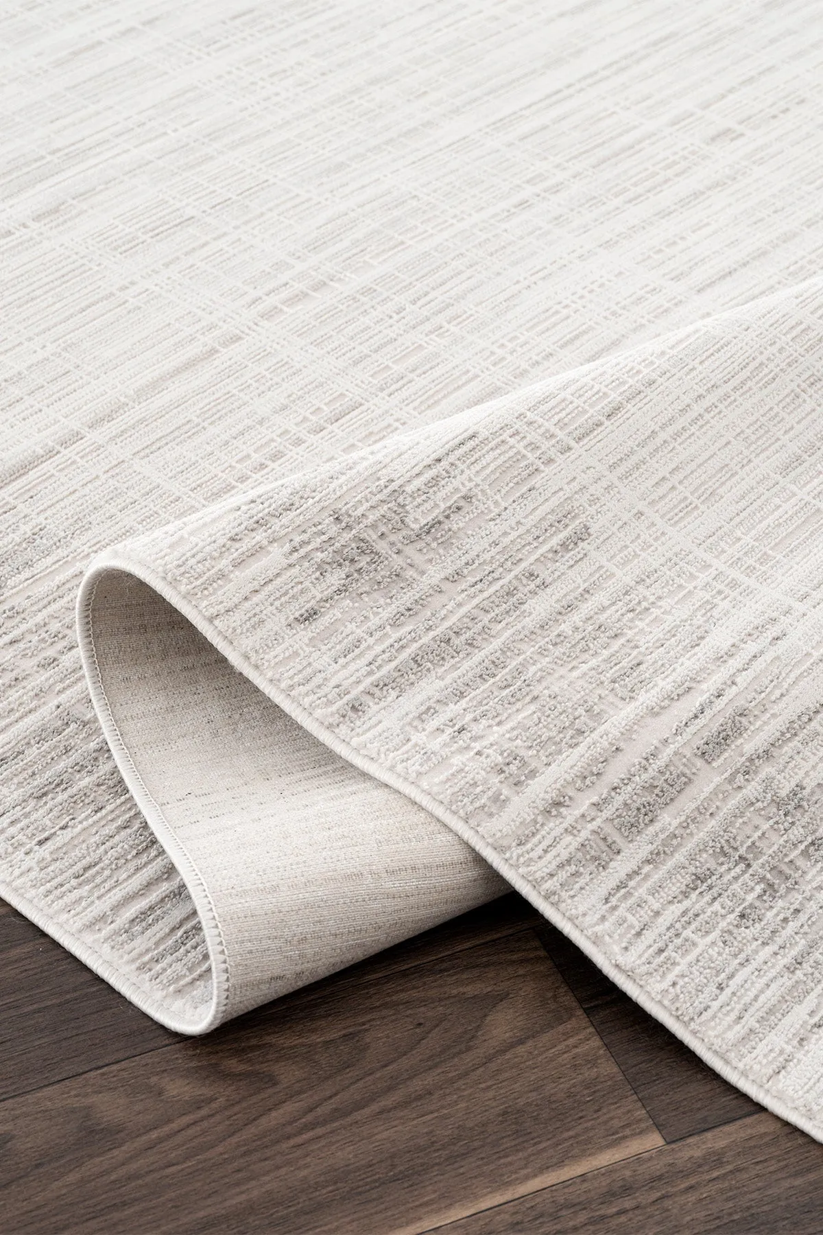 Koza Mirage Cream Grey Living Room Rug