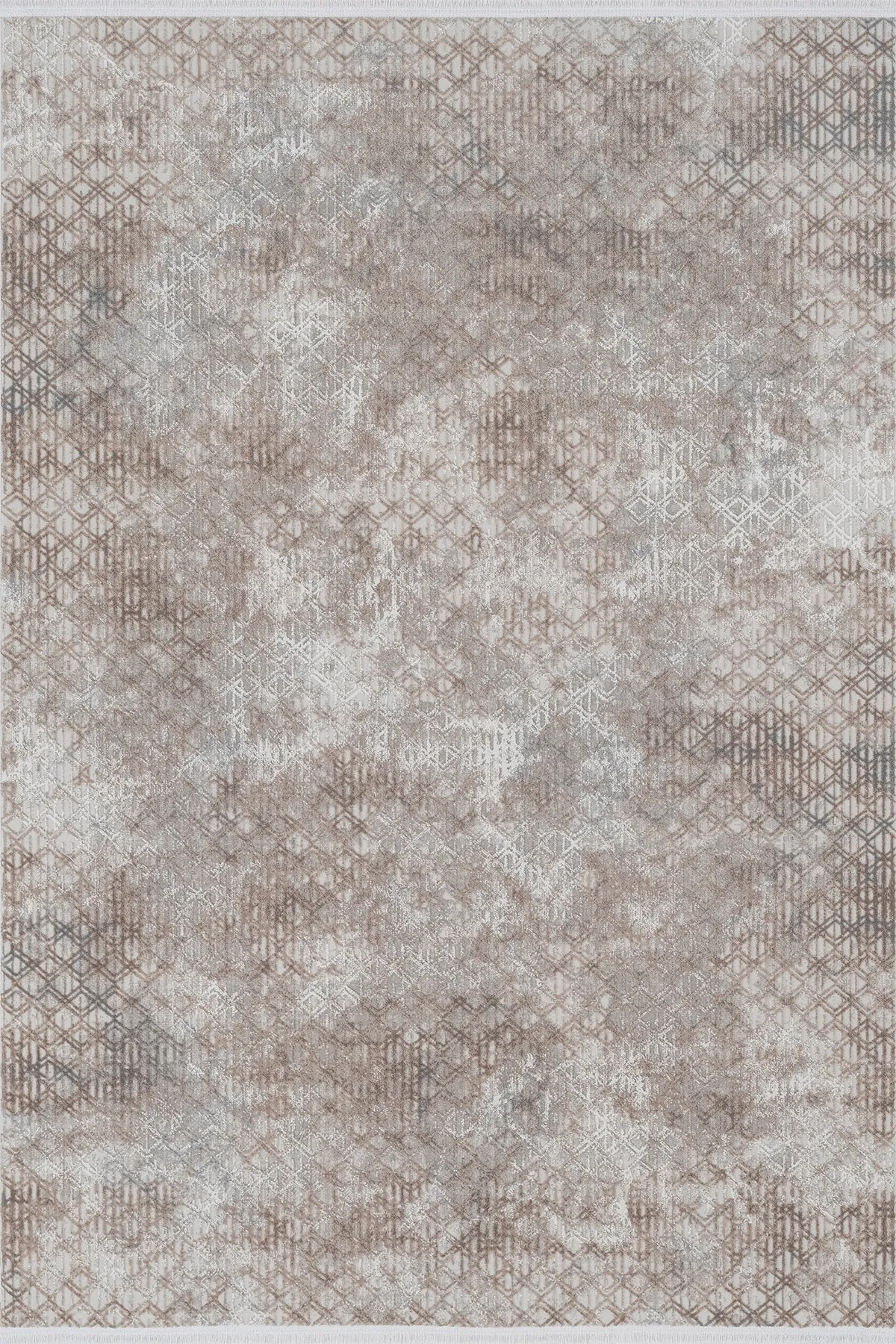 Nova - Dolce Detachable Fringed Modern Living Room, Hallway and Kitchen Rug