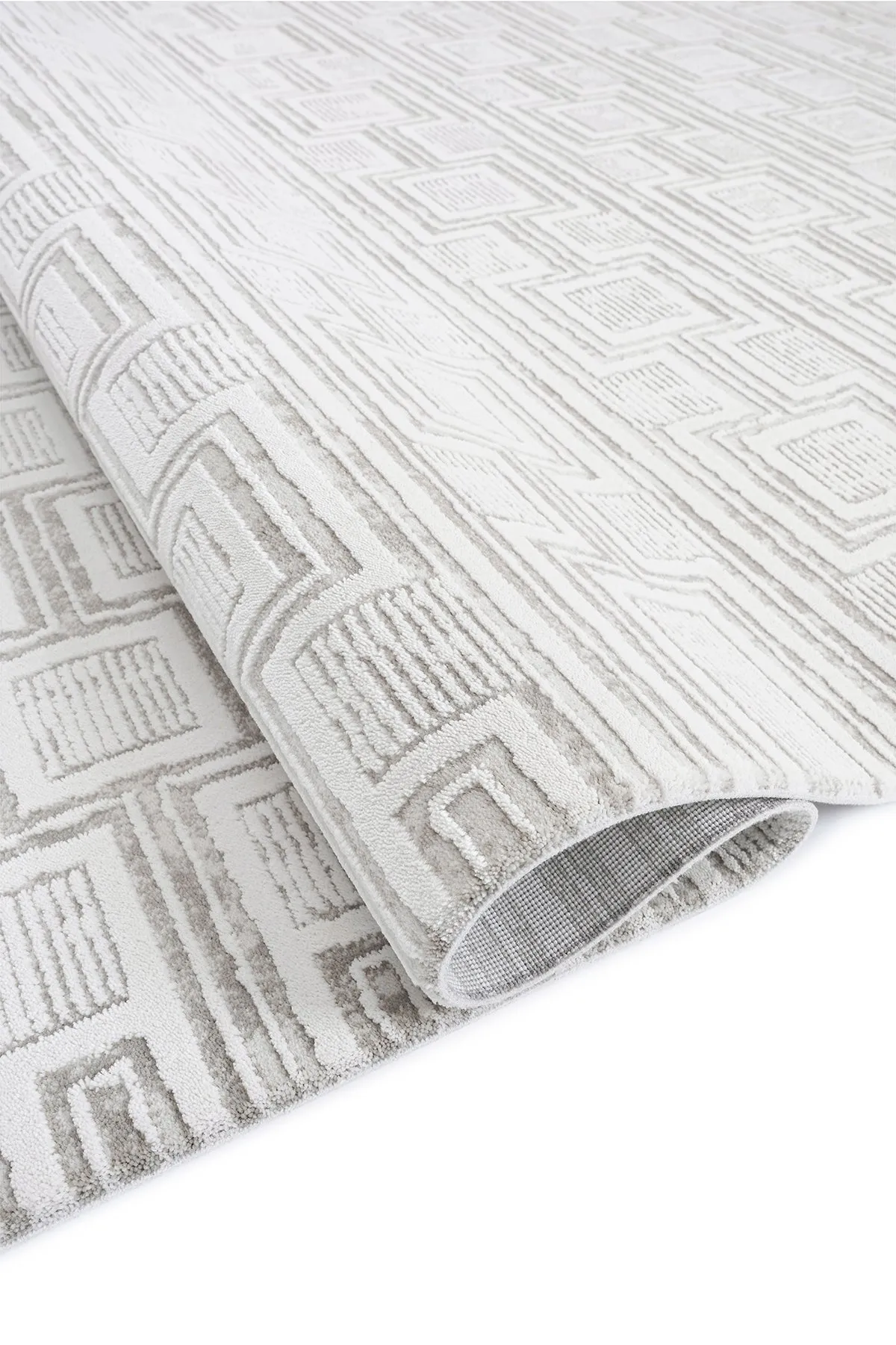 Nova - Carino Detachable Fringed Modern Living Room, Hallway and Kitchen Rug