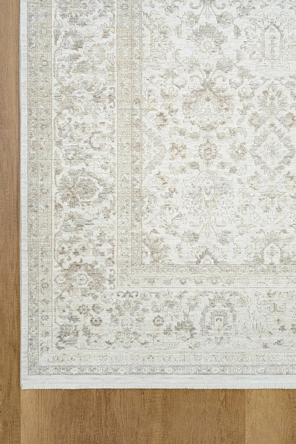 Self-fringed Modern Classic Rug