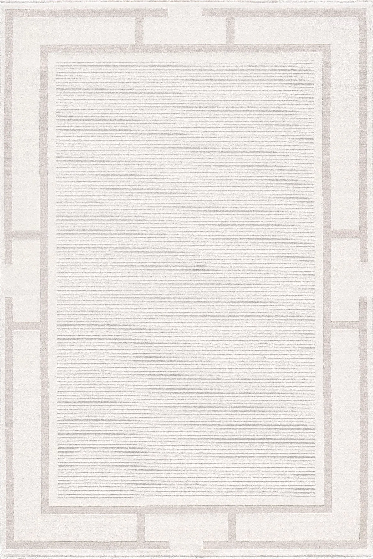 Soho Chrome - Lilac Modern Living Room Rug