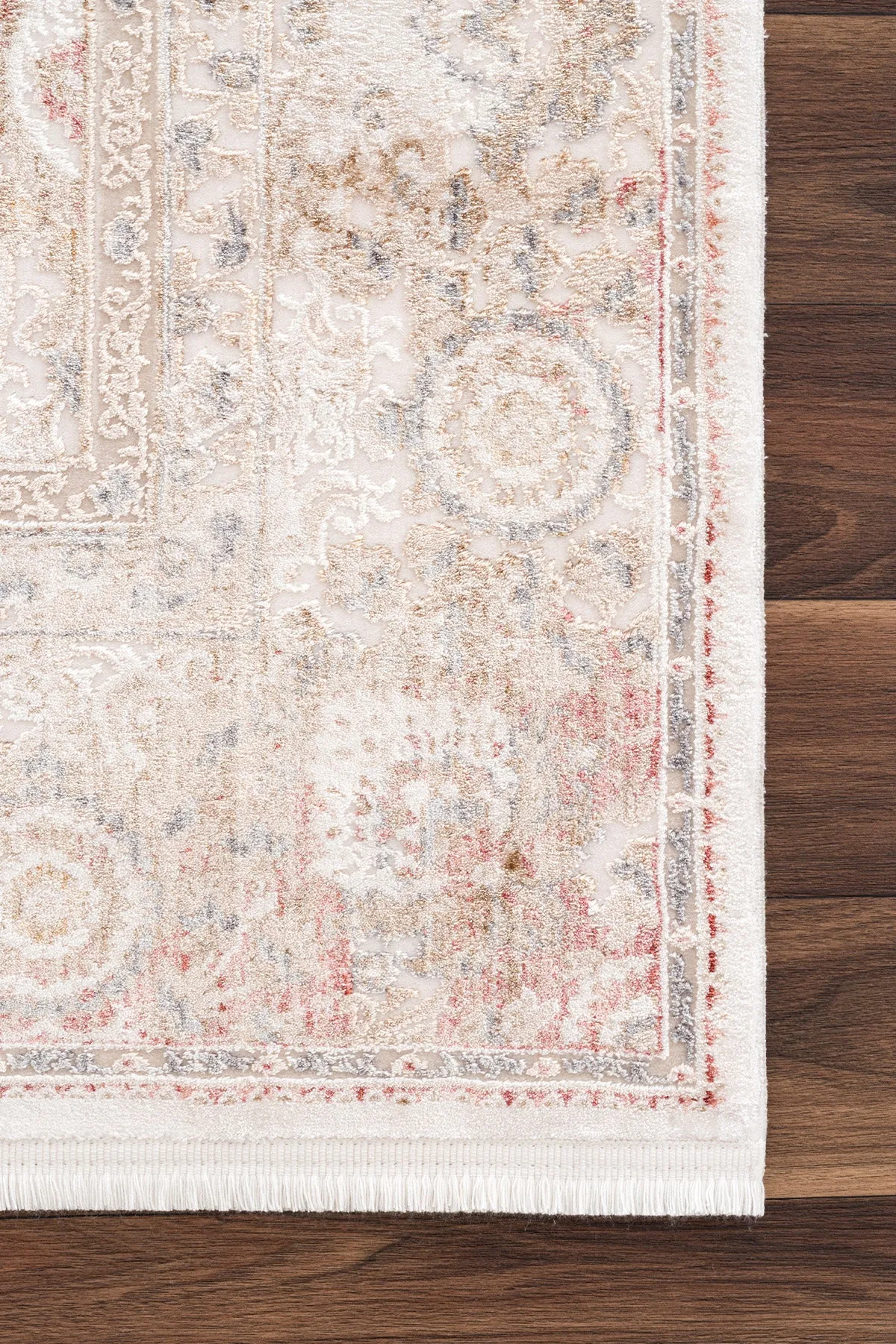 Carpet made from natural fibers.