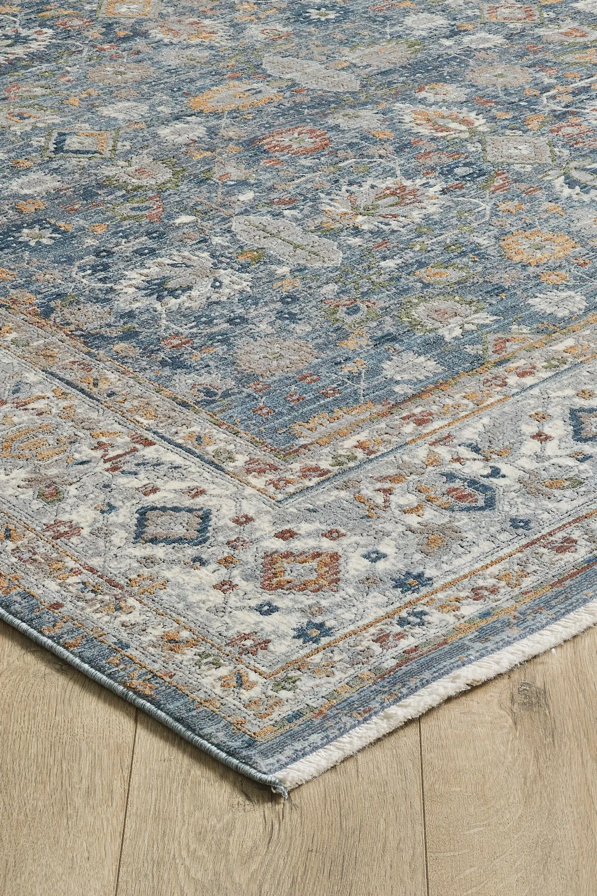 Self-Fringed Living Room Rug