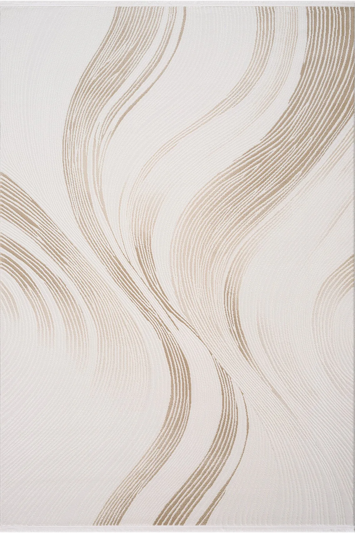 Koza Luna Cream Beige Living Room Rug