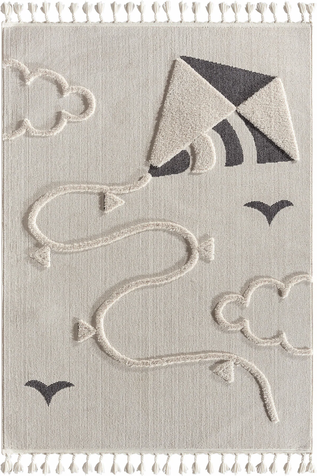 Kids - Kite Fringed Baby and Children's Room Rug