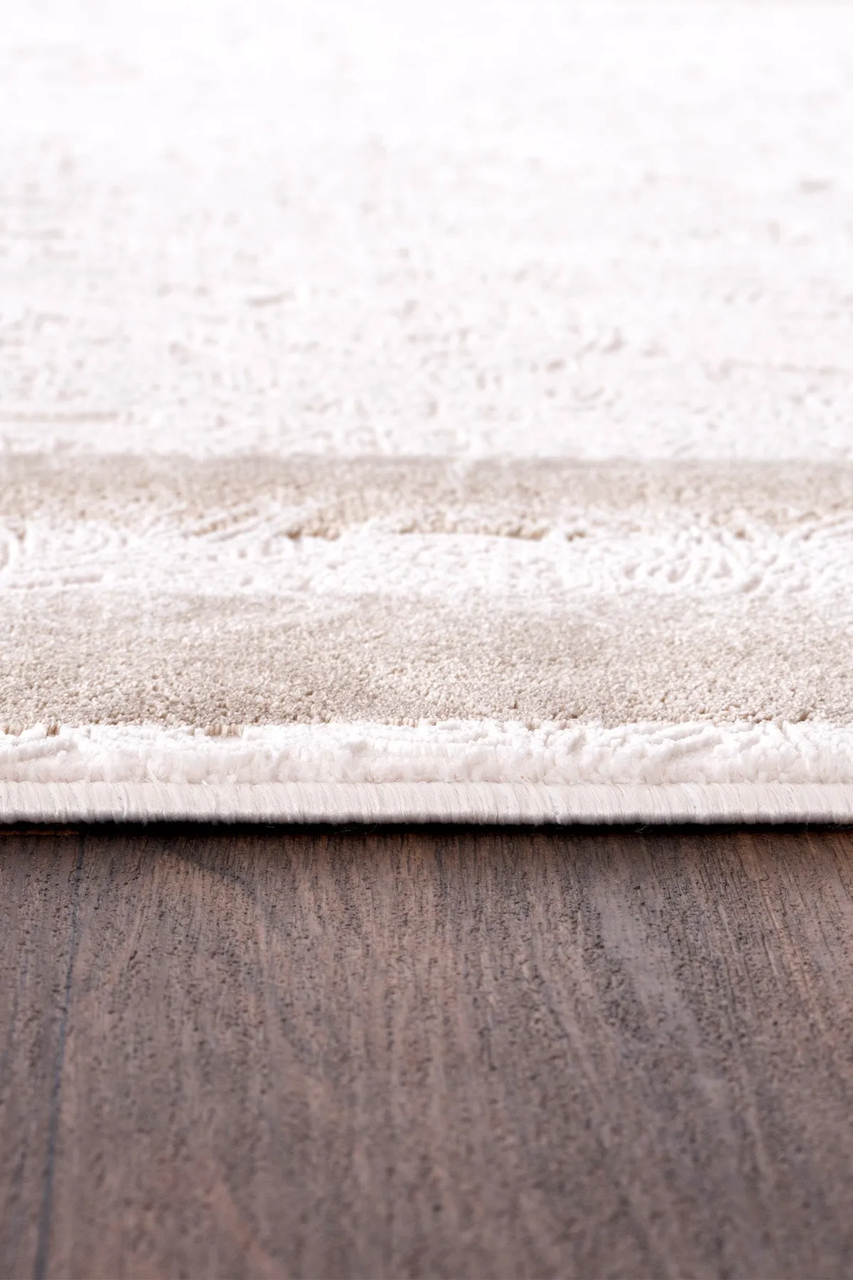 Tapis de salon Koza Mirage crème vison