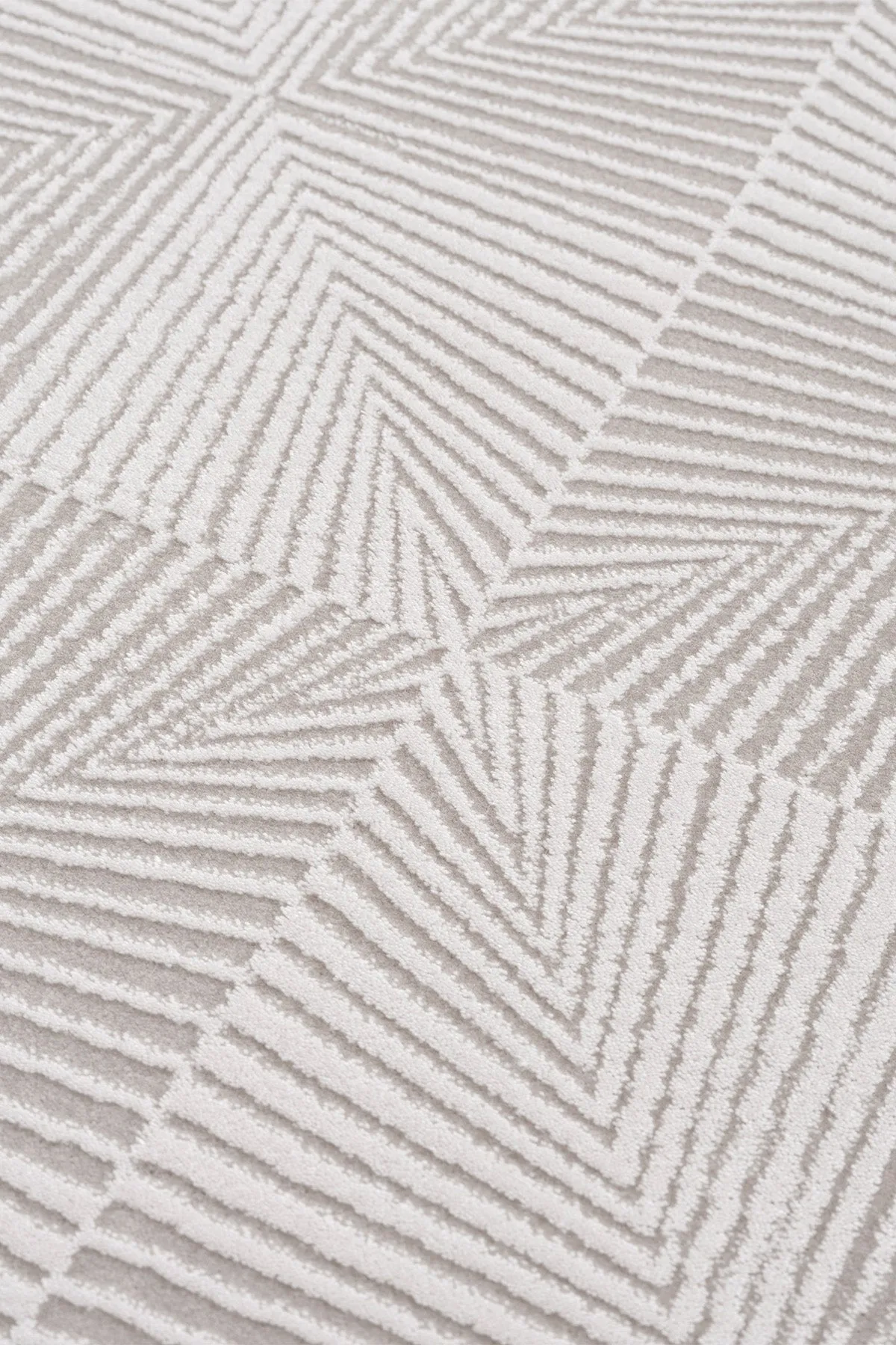 Modern Geometric Patterned Carpet