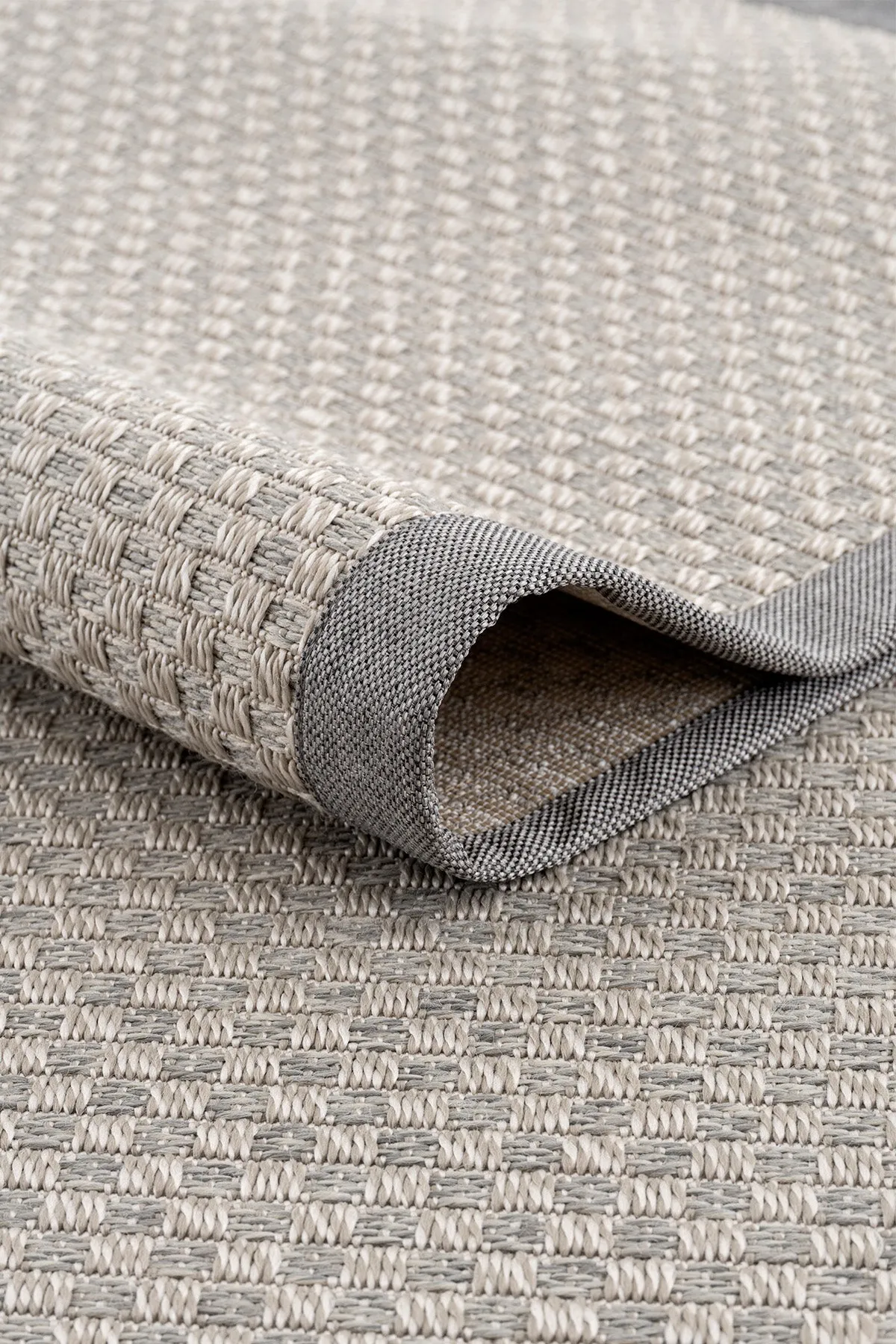 Koza Premium Sisalo Border Grey Sisal Carpet - Grey Border
