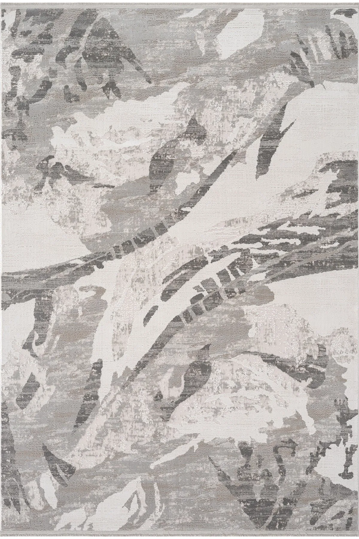 Koza Mirage Cream Grey Living Room Rug